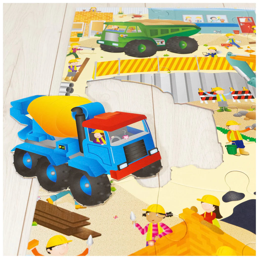 Galt Giant Floor Puzzles: Construction Site