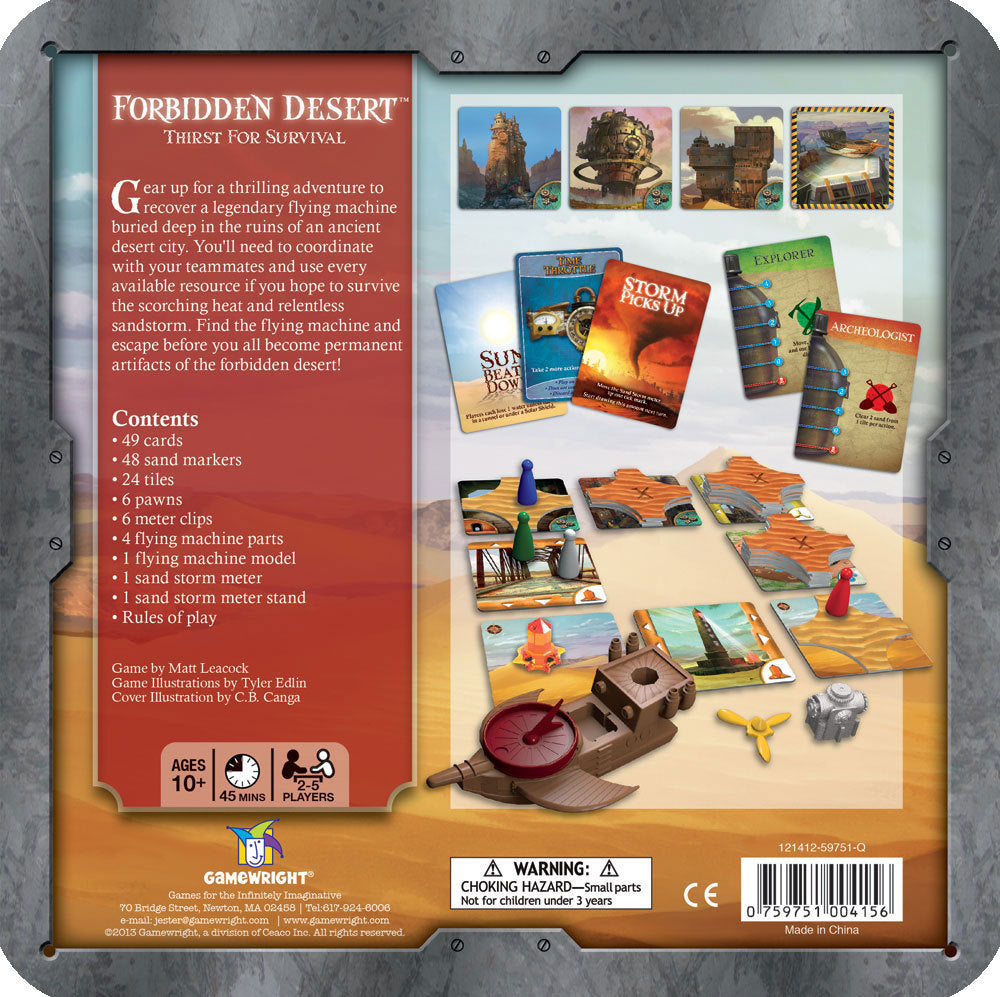 Gamewright Forbidden Desert