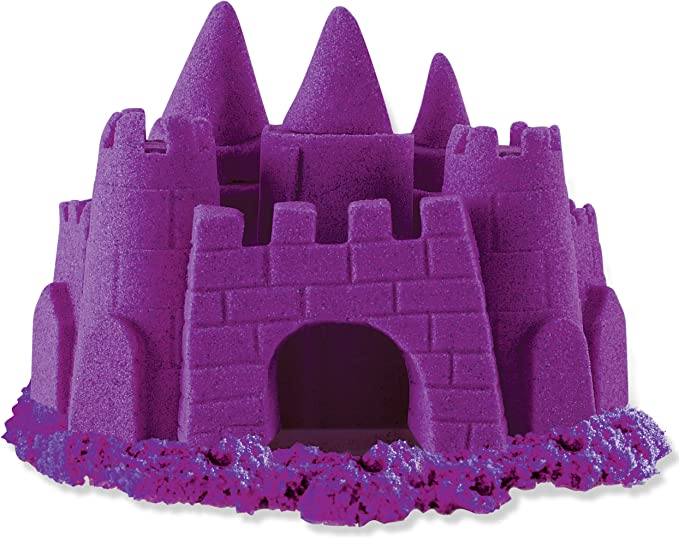 Kinetic Sand Coloured Sand Box (8oz): Purple