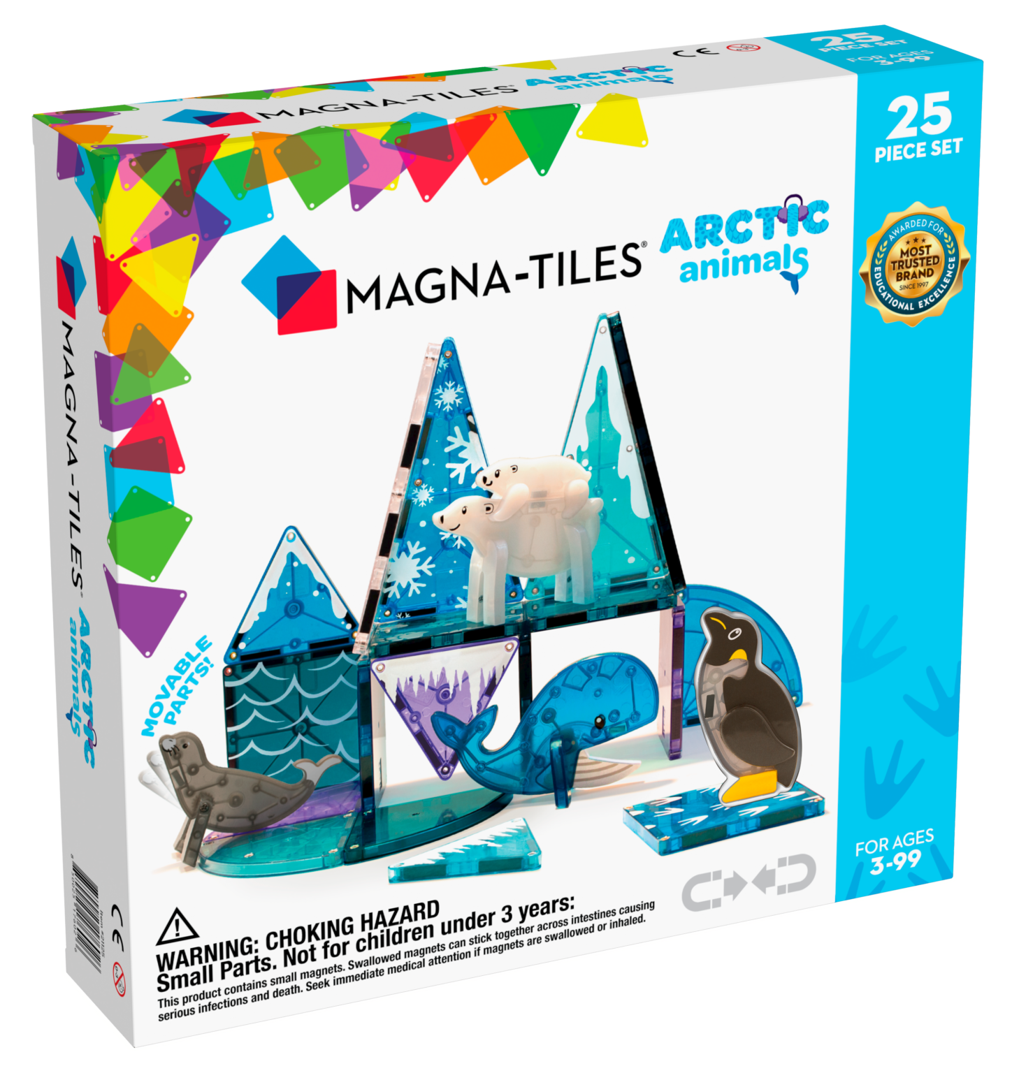 Magna-Tiles Arctic Animals 25 Piece Set