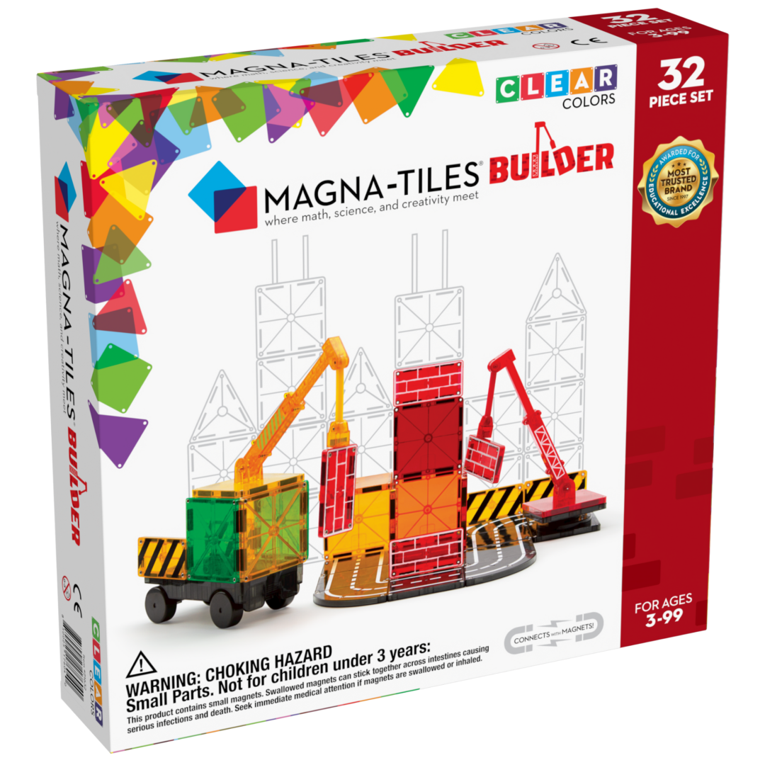 Magna-Tiles Builder 32 Piece Set