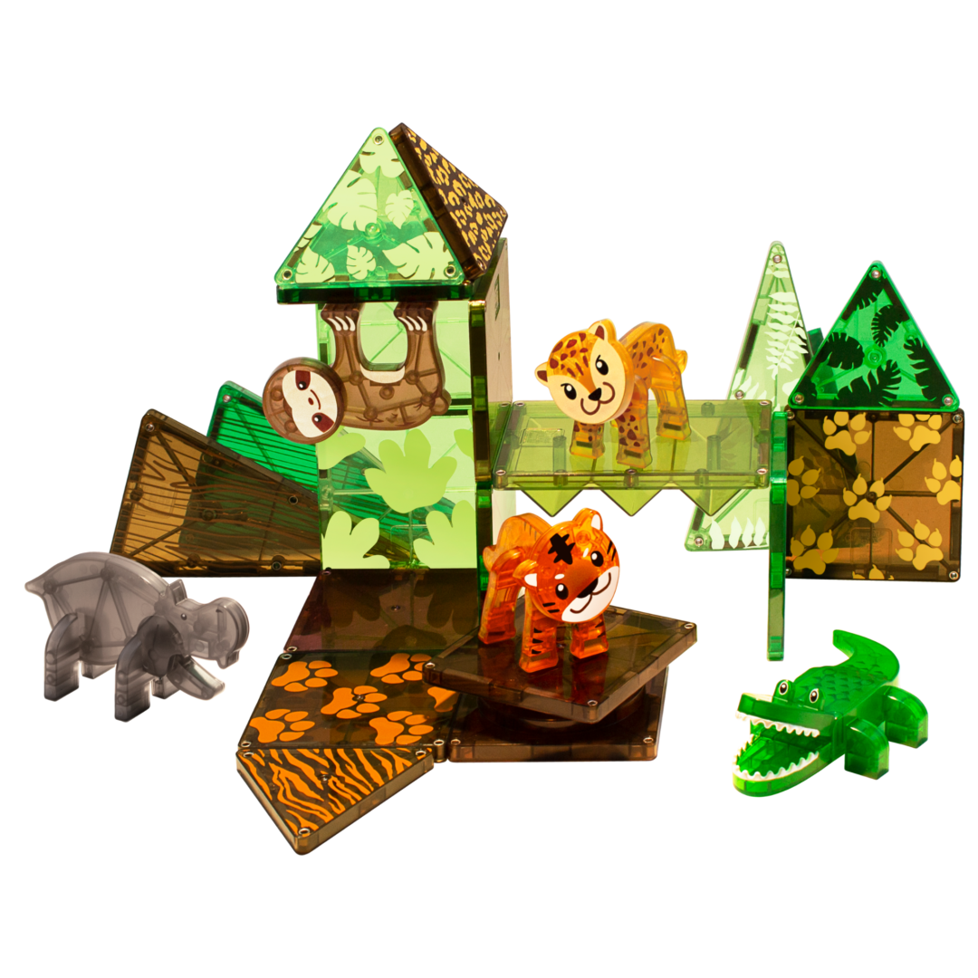 Magna-Tiles Jungle Animals 25 Piece Set