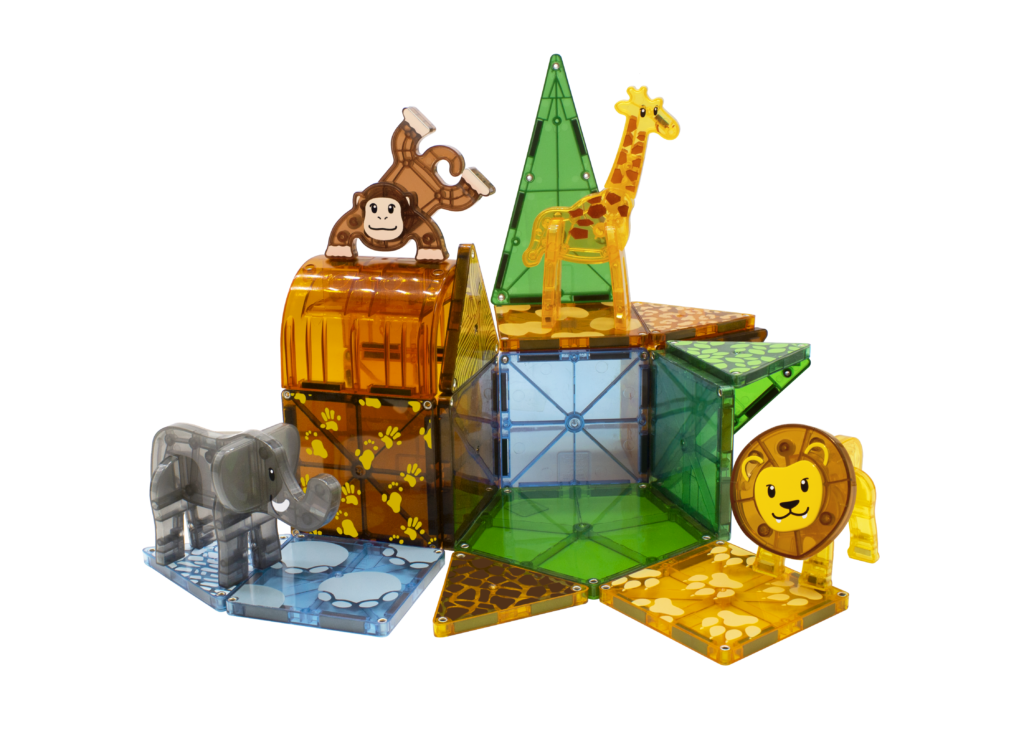 Magna-Tiles Safari Animals 25 Piece Set