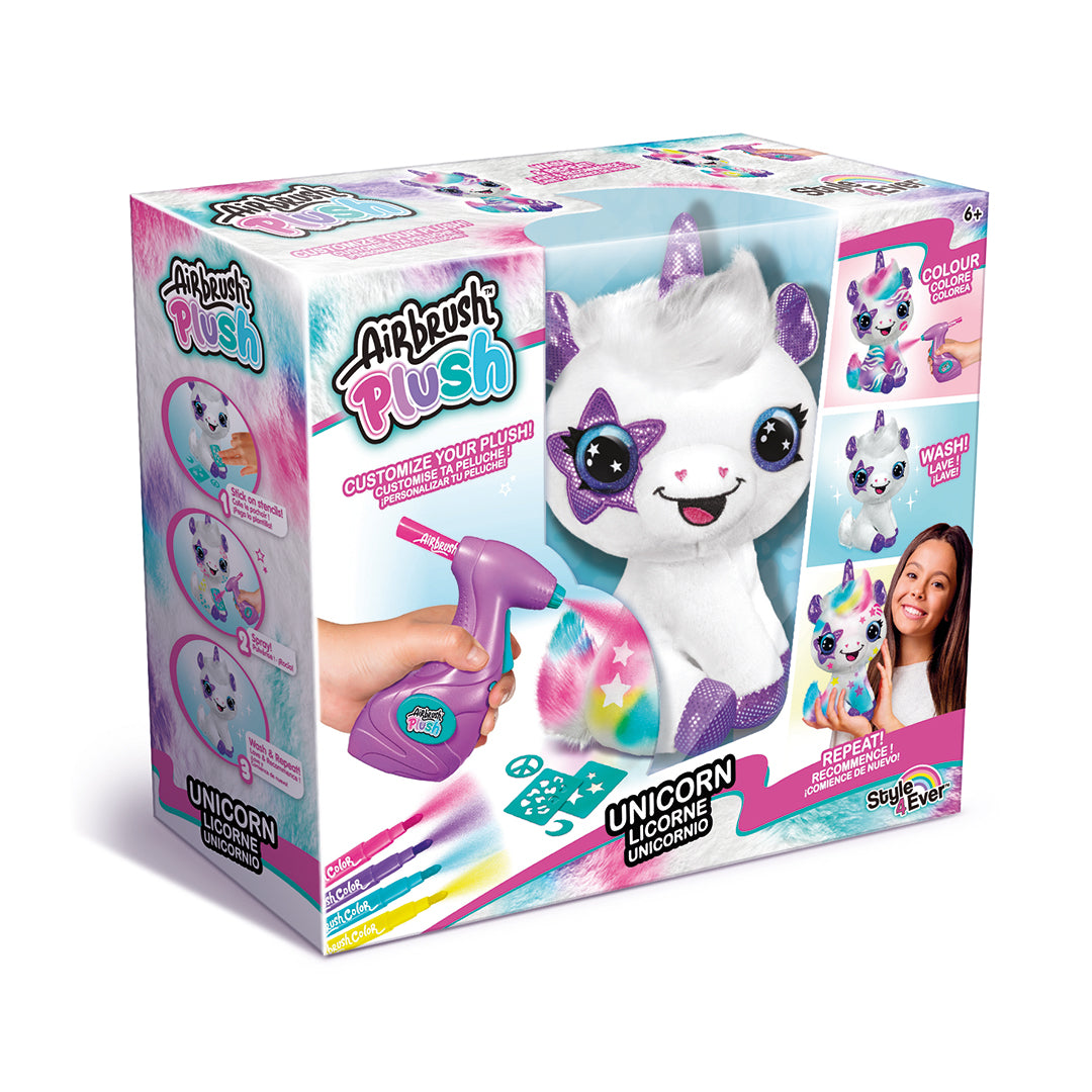 Style 4 Ever Airbrush Plush: Unicorn