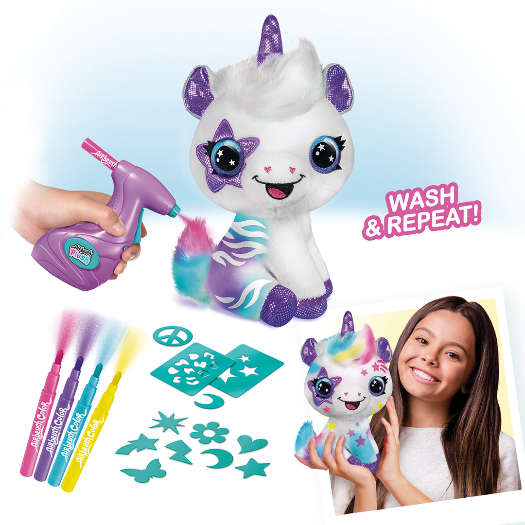 Style 4 Ever Airbrush Plush: Unicorn