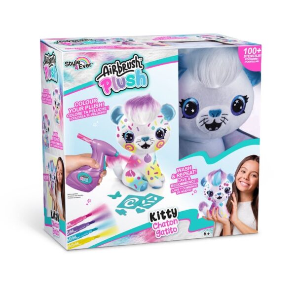 Style 4 Ever Airbrush Plush: Kitty