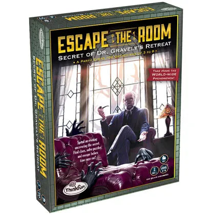 ThinkFun Escape The Room: Secret of Dr Gravely's Retreat