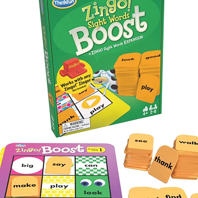 ThinkFun Zingo Sight Words Booster Pack #1