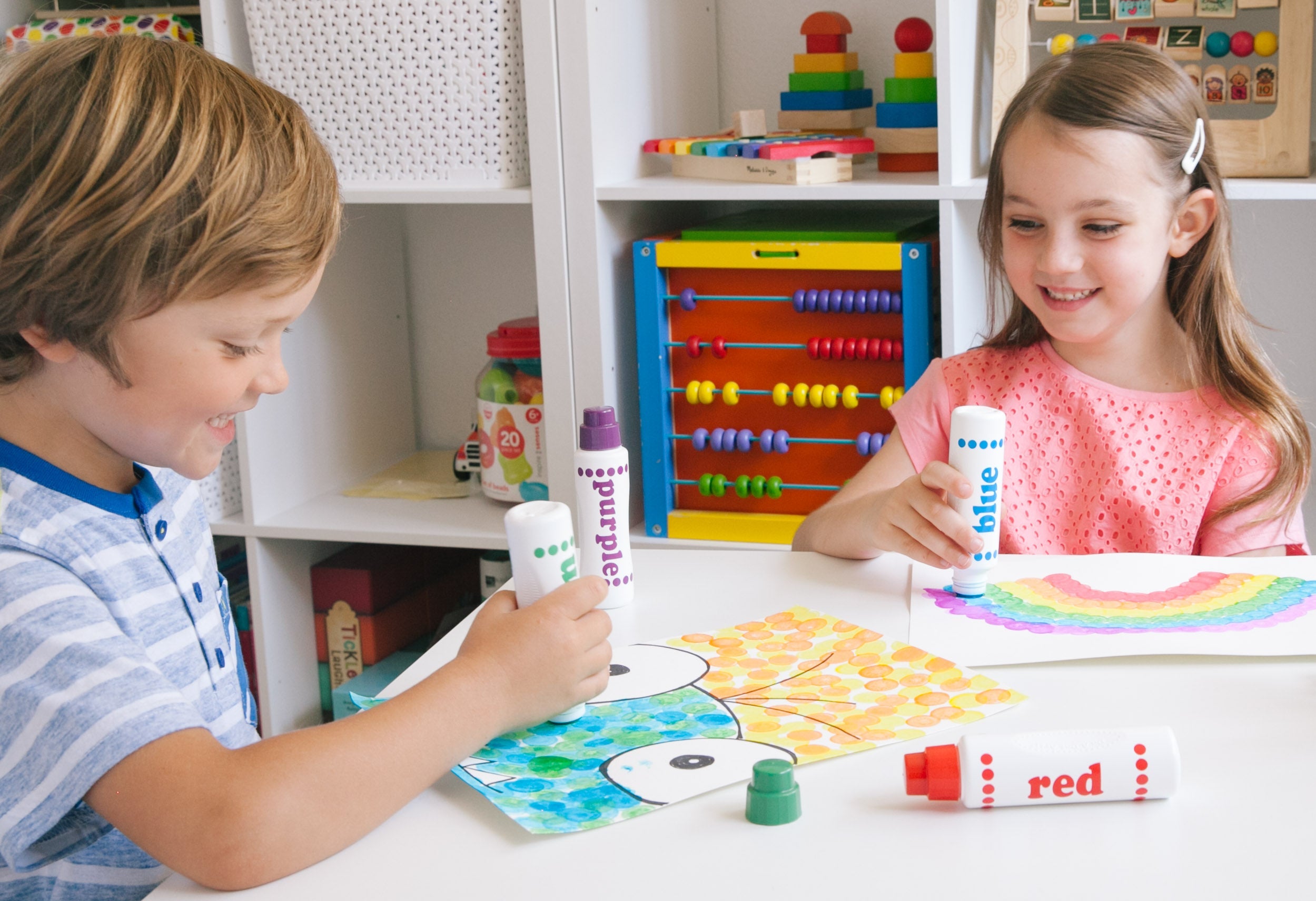 6-Pack Rainbow Do-A-Dot Markers